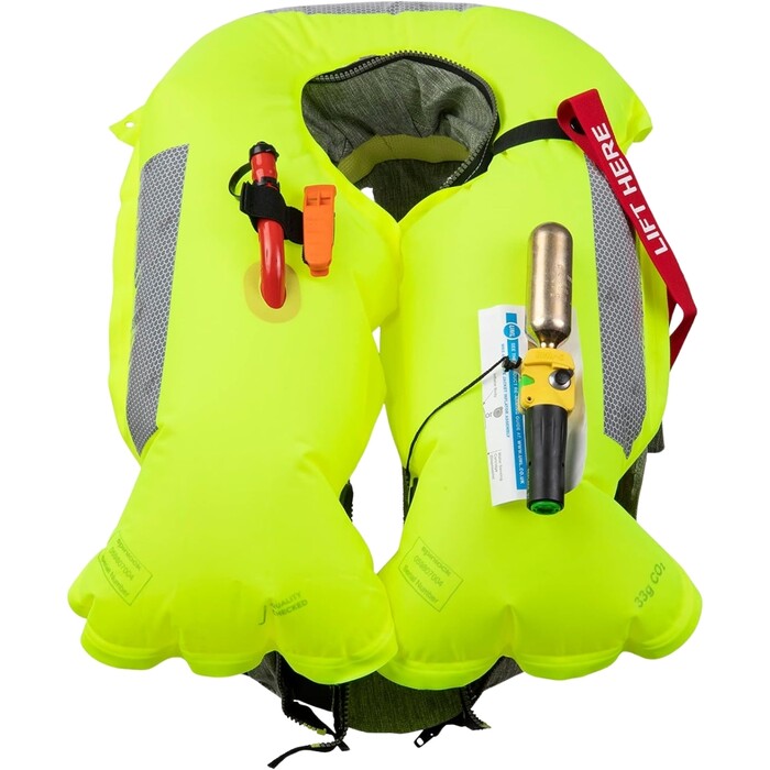 2024 Spinlock Deckvest Lite Rettungsweste Gurt Dwlte - Grn